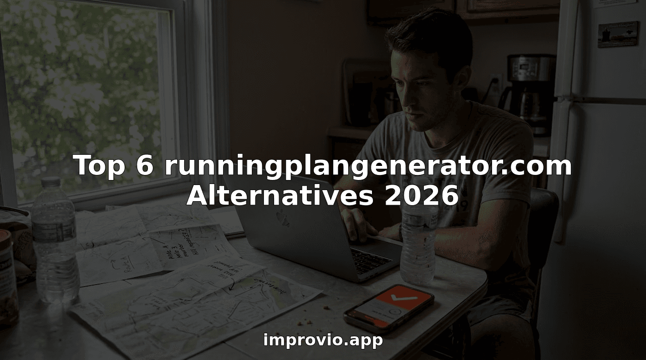 Top 6 runningplangenerator.com Alternatives 2026